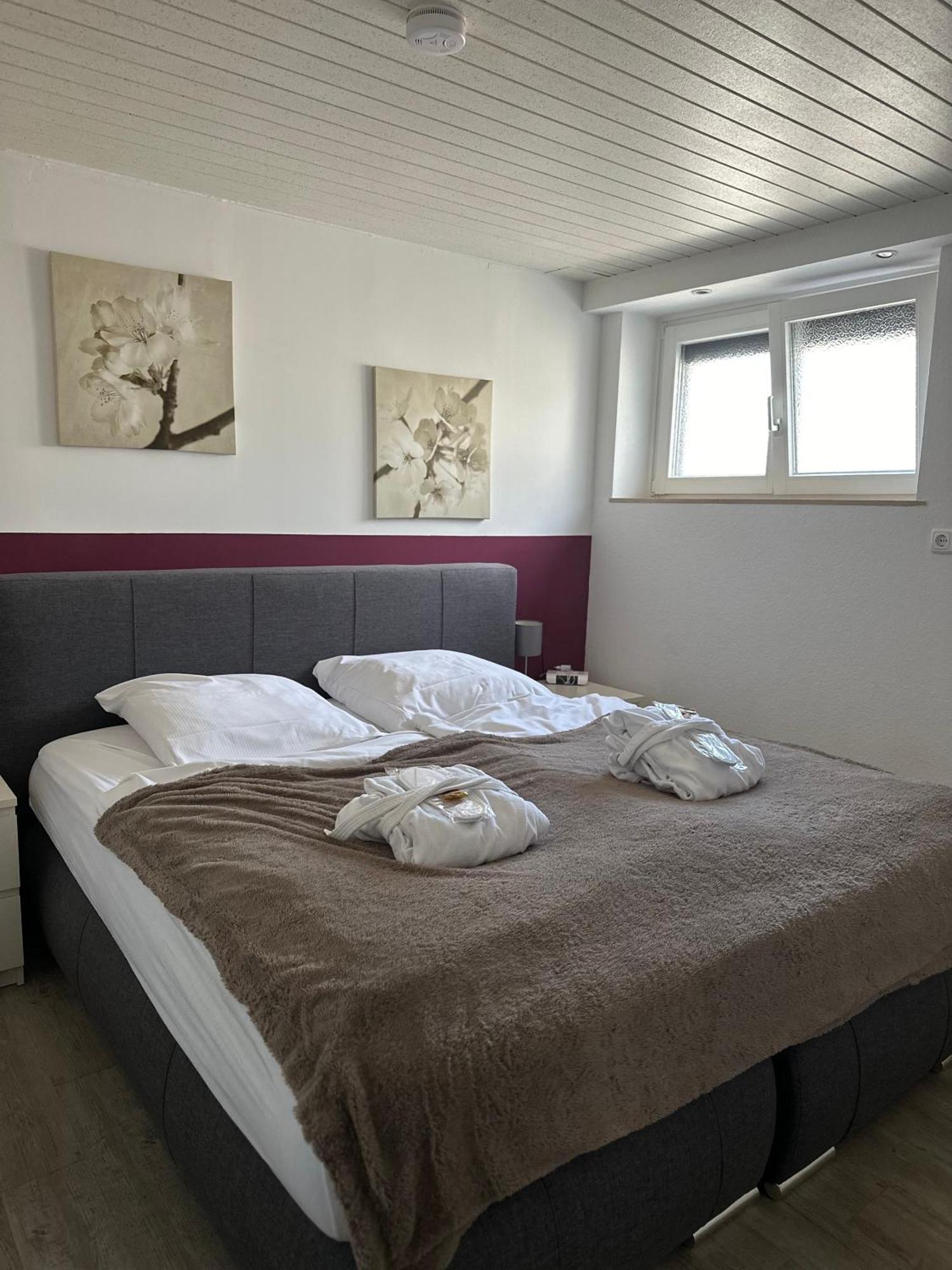Ferienwohnung Schlossblick - 4 Sterne Sauna Pool Whirlpool Exklusiv Браунфельс Экстерьер фото